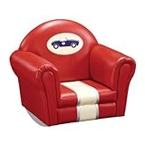 Guidecraft Retro Racers Upholstered Rocker