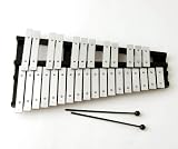 Produkt-Bild: faltbares, transportables Glockenspiel mit 30 Noten Xylophon mit gepolsteter Tasche