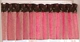 Raspberry Truffle Window Valance - 72 x 15