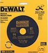 DeWalt DW4724 4-Inch Dry Cutting Continuous Rim High Performance Saw Blade with 5/8-Inch or 7/8-Inch Arbor for Masonry