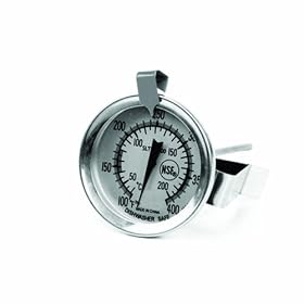 Buy Excellante Dial Deep Fry Candy Thermometer, 100 to 400 Degrees Fahrenheit now!