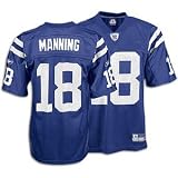 Peyton Manning Youth Jersey: Reebok Blue Replica #18 Indianapolis Colts Jersey - X-Large (18-20)