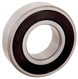 30mm Nom I.D., 62mm Nom. O.D., 16mm Wide, 6206-2RS-C3 Bearing Designation, Two Seals, Metric 6200 Series, Peer Ball Bearings (1 Each)