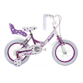Raleigh Krush 14w Girls 2012 - Kids Bike 14w White/Purple