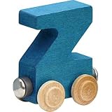 NameTrain Bright Finish Letter Cars - Z