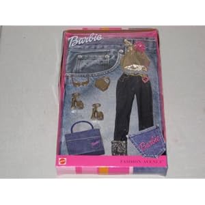 Mattel Barbie Fashion Avenue Clothes - Blues Styles by