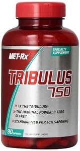 Met-RX Tribulus 750 Diet Supplement Capsules, 90 Count