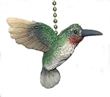 Bird Hummingbird Garden Ceiling Fan Pull Chain