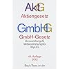 Aktiengesetz � GmbH-Gesetz: mit Umwandlungsgesetz, Wertpapiererwerbs- und �bernahmegesetz, Mitbestimmungsgesetzen und Deutschem Corporate Governance ... Governance Kodex, Rechtsstand: 1. Januar 2012