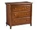 Bassettbaby Mission 3 Drawer Dresser - Cherry