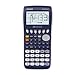 Casio Graphing Calculator with large 21-character x 8-line display with dual screen capability. 62K RAM with USB - White  : image
