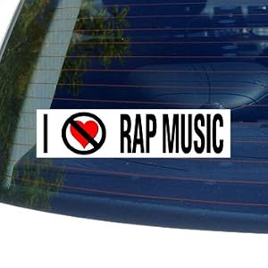 I hate rap music 