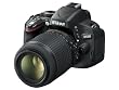 Nikon D5100 SLR-Digitalkamera (16 Megapixel, 7.5 cm (3 Zoll) schwenk- und drehbarer Monitor, Live-View, Full-HD-Videofunktion) Kit inkl. AF-S DX 18-55 mm VR (bildstab.) + 55-200 mm VR (bildstb.)