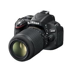 Nikon D5100 SLR-Digitalkamera (16 Megapixel, 7.5 cm (3 Zoll) schwenk- und drehbarer Monitor, Live-View, Full-HD-Videofunktion) Kit inkl. AF-S DX 18-55 mm VR (bildstab.) + 55-200 mm VR (bildstb.)