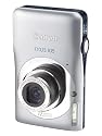 Canon IXUS 105 Digital Camera - Silver (12.1 MP, 4x Optical Zoom) 2.7 Inch PureColor LCD