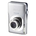Canon IXUS 105 Digital Camera - Silver (12.1 MP, 4x Optical Zoom) 2.7 Inch PureColor LCD