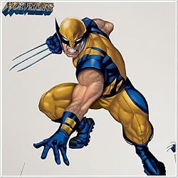Magnificent Peel & Stick By RoomMates Wolverine Giant Wall Decal