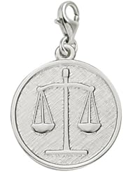 Rembrandt Charms Scales of Justice Charm with Lobster Clasp