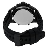 Fossil Men's BQ9414 Silicone Analog-Digital with Black Dial Watch