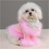 PINK - SMALL - Fashion Glitz Sweater - HIGH FASHION DOGGY SWEATER -