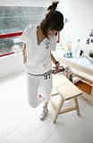 セレブスウェット上下【ﾙｰﾑｳｴｱ/ｽﾎﾟｰﾂｳｪｱ/ｽｳｪｯﾄ/ﾊﾟｼﾞｬﾏ/寝巻/姫系雑貨/ﾌﾟﾘﾝｾｽ】