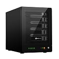 Sharkoon 5 Bay Raid Station Festplattengeh�use f�r 5x SATA II 8,9 cm (3,5 Zoll), USB 3.0 schwarz