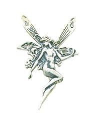 Sterling Silver Fairy Pin Faerie Brooch Jewelry
