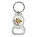 Graphics and More Pheasant Diamond Bottle Cap Opener Keychain Key Ring