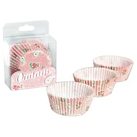 Pack Of 60 Paisley Flower Cake Cups