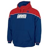 New York Giants NFL "Blitz" Hooded Fleece Pullover (Royal)
