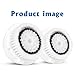 Beauty AngelsTM Compatible Replacement Facial Cleansing Brush Heads (2-Pack) designed for Sensitive Skin, fits Mia Mia2 Mia3 (Aria), SMART Profile Alpha Fit Pro Plus and Radiance Cleansing Systems