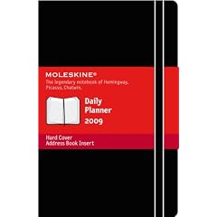 Moleskine Hard Cover Monatskalender 2009 (gro�).