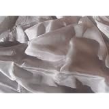 Silver Sheen Belly Dance Pure Silk Veil for Belly Dancers