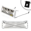 Portable Polycarbonate Clear Laptop Cooling Lift with Increased Airflow Technology - for Gateway LT2001 / LT2021 / LT1001 -Works with 8.9-inch to 12.9-inch Netbooks **Includes Accessory Bag