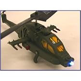光る戦闘機アパッチタイプ赤外線ラジコンヘリコプター
