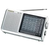 Buy As Shown Sangean AM FM Stereo SW 1‐10 Analog Tuning Worldband Radio  by Sangean