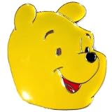 POOH BEAR YELLOW INTERCHANGEABLE BELT BUCKLE