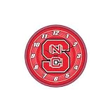 North Carolina State Wolf Pack NCAA Round Wall Clock
