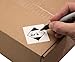 ChromaLabel 2 x 2 inch Ground ORM-D Shipping Labels, 500/Roll