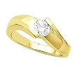 14K Yellow Gold Diamond Solitaire Engagement Ring - 0.50 Ct.