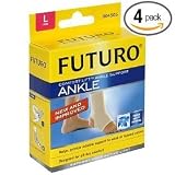 Futuro Comfort Lift Ankle Support, Large (Pack of 4)