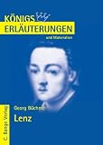 Königs Erläuterungen und Materialien, Bd.448, Lenz