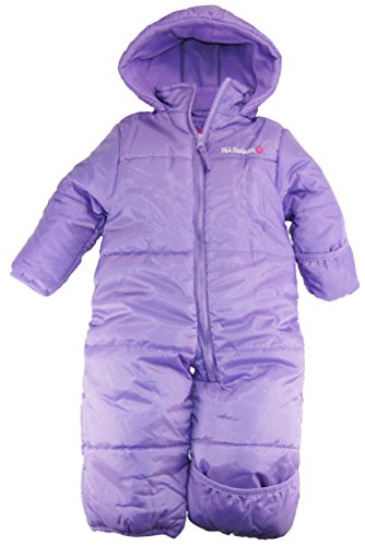Pink Platinum Baby Girls Newborn Classic One Piece Solid Snowsuit