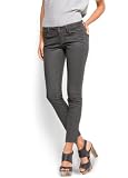 Mango Women's Methalic Effect Cropped Jeans