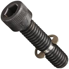 Jergens 23606 Alloy Steel Bolt Kit For 5/16"-18 Thread Center-Pull Standard U-Bar