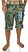 Jet Lag Shorts Angelo S Bird Floral Cargo Short - Green - Available in Various Sizes