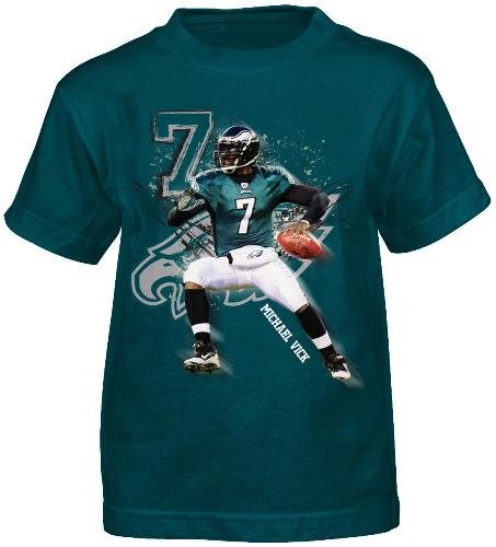 Michael Vick Philadelphia Eagles Reebok Youth Player Image T-Shirt