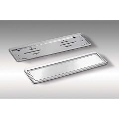 Tuning Design Nummernschildplatte 1 (ein) St�ck Kennzeichenhalter Edelstahl poliert 141 x 533mm