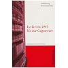 Lyrik von 1945 bis zur Gegenwart. Interpretationen