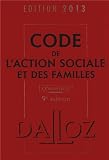 Acheter le livre Code de laction sociale et des familles